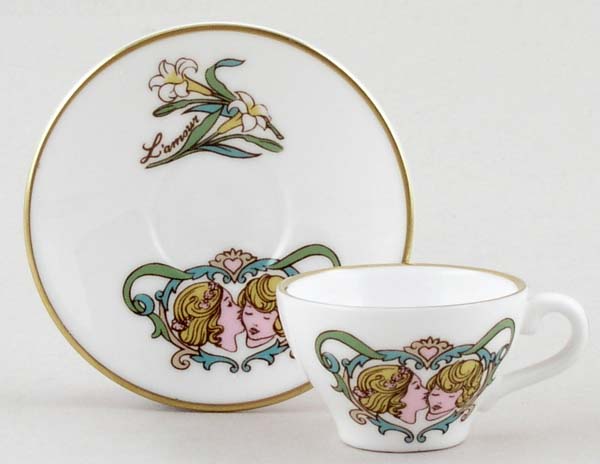 Miniature Cup and Saucer c1980s
